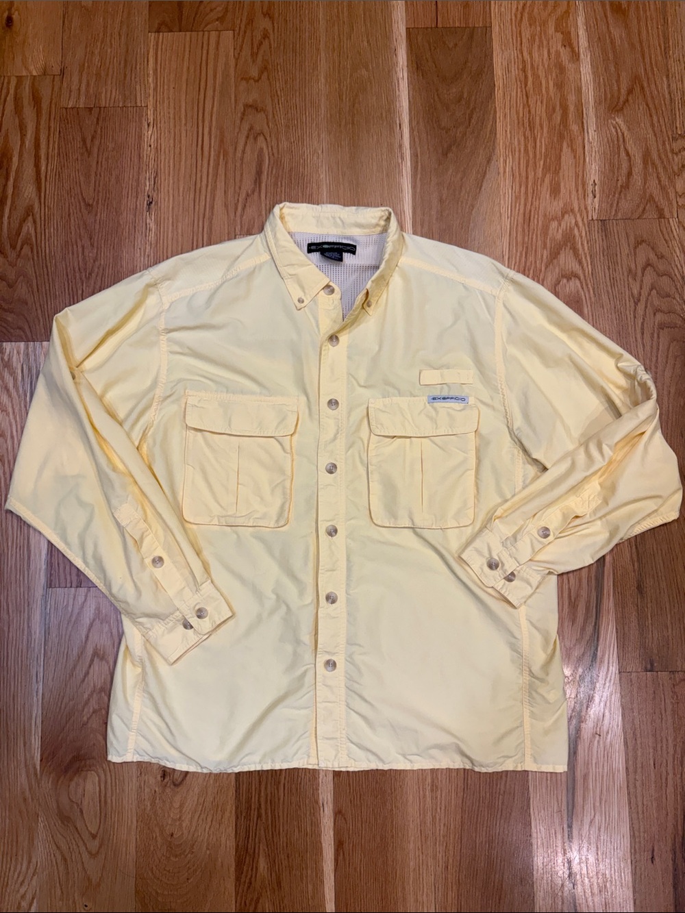 Men’s Exofficio Vented Performance Long-Sleeve Shirt, Size Large